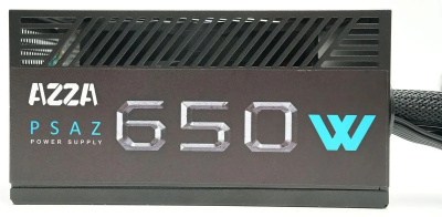 ���� ������� Azza ATX 650W PSAZ-650B 80+ bronze (20+4pin) APFC 120mm fan 5xSATA RTL