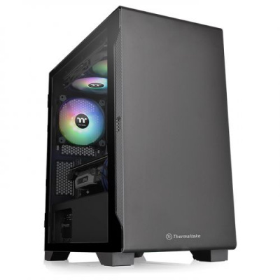 ������ THERMALTAKE S100 TG (CA-1Q9-00S1WN-00) Black