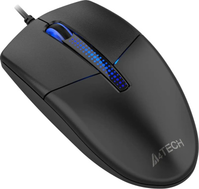 ���� ��������� A4Tech N-530S black (����������, silent, USB, 3but, 1200dpi) (N-530S)