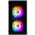 ������ 1STPLAYER FIREBASE X1 Black / mATX / 3x120mm LED fans / X1-BK-3F1