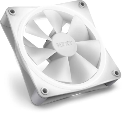 �������� ������� ��� ������� ��/ Case Cooler NZXT F120 RGB DUO Triple Pack (120x120x25mm, 4-pin PWM, RGB, 48.58CFM, 29dBA, 1800RPM, White, 3pcs&