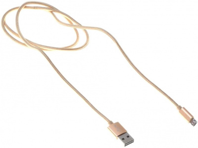 Buro USB - MicroUSB, 1 (BHP RET MICUSB-BR) Gold
