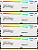  / Kingston 64GB 5200MT/s DDR5 CL40 DIMM (Kit of 4) FURY Beast White RGB XMP