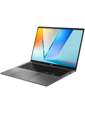 ������� ASUS Vivobook S16 S3607VA-RP174, 16" (1920x1200) IPS 144 ��/Intel Core 5 210H/16 �� DDR5/512 �� SSD/Intel UHD Graphics/Windows 11 Pro, ����� (90NB1672-M00CJ0_Win11P)