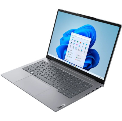 Lenovo ThinkBook 14 G6 IRL 14" WUXGA (1920x1200) IPS AG 300N, i7-13700H, 2x8GB DDR5 5200, 512GB SSD M.2, Intel Iris Xe, WiFi6, BT, FPR, FHD Cam, 60Wh, 100W USB-C Slim, NoOS, 1Y, 1.38kg