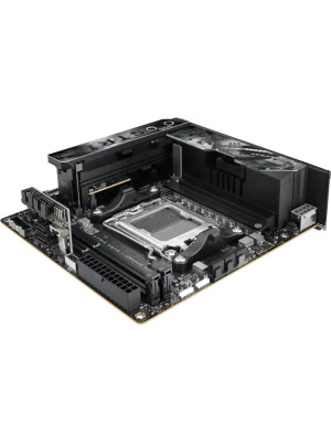 ����������� ����� ASUS ROG STRIX X870-I GAMING WIFI, AM5, X870, 2*DDR5, 2*SATA, 2*M.2, 4*USB 3.2, 3*USB 2.0, 2*USB4, Type-C, 2*PCIx16, HDMI, mIATX