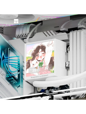 ������� �������� ���������� Thermalright Peerless Vision 240 ARGB White / 2x120mm ARGB PWM Fans / TRPV240AW