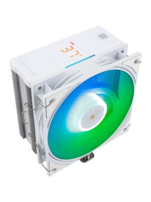 ����� ��� ���������� Thermalright Assassin X 120 R Digital ARGB White (4-pin PWM, 151mm, Al/Cu, 4x6mm, ARGB, 1x120mm, 70.84CFM, 29.8dBA, 2000RPM, S: 1851/1700/1200/115X, AM5/AM4, white)