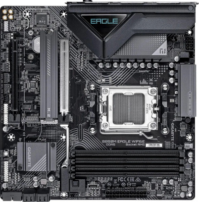 ����������� ����� Gigabyte B850M EAGLE WIFI6E, Socket AM5, AMD B850, mATX, Ret