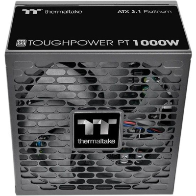 ���� ������� Thermaltake Toughpower PT/1000W/Fully Modular Non Light/Full Range/Analog/80 Plus Platinum/EU/100% JP CAP/Etched Cables/ATX 3.1