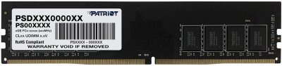 ������ DDR4 8GB 2666MHz Patriot PSD48G26662 Signature RTL PC4-21300 CL19 DIMM 288-pin 1.2� single rank Ret