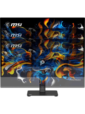 ������� 26.5" MSI PRO MAX 271UPX12G QD-OLED, 3840x2160, 120Hz, 0,03ms, 250�d/m, 1500000:1 | 2xHDMI(2.1), DP(1.4a), Type-C(PD-15W) | HAS, Pivot, Swivel, InPSU, Speakers, Vesa 100, Black