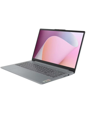 ������� Lenovo IdeaPad Slim 3 15AMN8, 15.6" (1920x1080) IPS/AMD Ryzen 3 30/8 �� LPDDR5/256 �� SSD/AMD Radeon Graphics/��� �������, ����� (82XQ01CCPS)