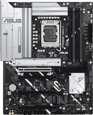 ����������� ����� ASUS PRIME Z890-P, Socket-1851, Intel Z890, ATX, Ret 90MB1I50-M0EAY0
