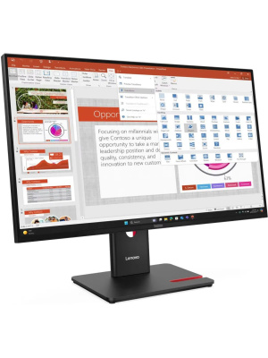 ������� Lenovo T27-40 27", 16:9, IPS, FHD, 4ms, 300cd, 120Hz, VGA, HDMI, DP, USB, USB-C, HAS