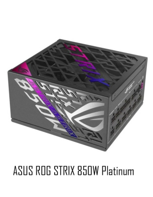 ���� ������� Asus ROG STRIX 850W Platinum (90YE00W2-B0CA00) 850 ��, ATX 3.1, PCIe 5.1, 80 PLUS Platinum