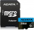 ����� ������ 256Gb MicroSD ADATA Premier Class 10 UHS-I + ������� (AUSDX256GUICL10A1-RA1)