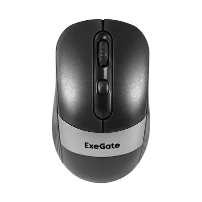 Exegate EX298895RUS ������������ ���� ExeGate Professional Standard FG-10 Grey (���������� 2,4 ���, USB, ����������, 1200dpi, 4D, 4 ������ � ������ ���������, ������, ����� �������, RTL)