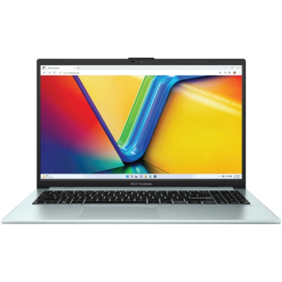 Ноутбук ASUS VivoBook Go 15 OLED E1504FA-L1528, 15.6" (1920x1080) OLED/AMD Ryzen 5 7520U/16ГБ DDR5/512ГБ SSD/Radeon Graphics/Без ОС, зеленый (90NB0ZR3-M00YV0)
