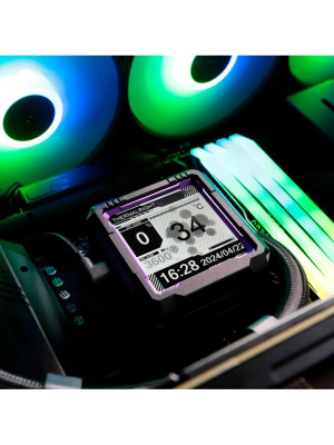 ������� �������� ���������� Thermalright Frozen Warframe PRO 360 ARGB Soc-AM5/AM4/1200/1700/1851 ������ 4-pin 29.8dB Al LCD Ret (F-WFRAME-PRO-360-BL-ARGB)