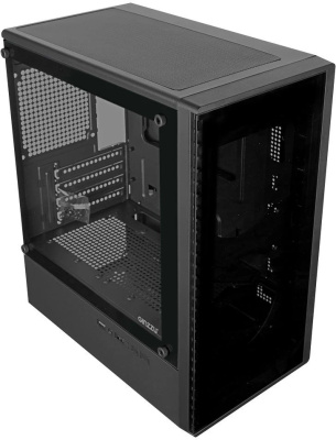 ������ Ginzzu CL402 Black, mATX, Mini-Tower, ��� ��, � �����, USB 2.0, USB 3.0