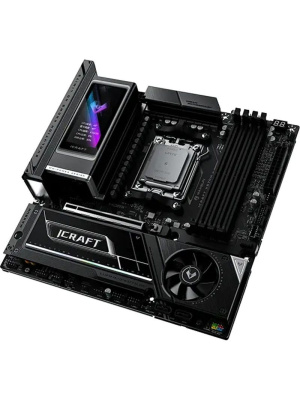 ����������� ����� Maxsun MS-iCraft X870M (Socket AM5, mATX, 4*DDR5(192Gb), DP/HDMI, 2*SATA3, 3*M.2, 1*PCIEx16, 2* Type-C, 2*USB 2.0, 6*USB 3.2, LAN 1*5G, SPDIF, WiFi7,  RTL)