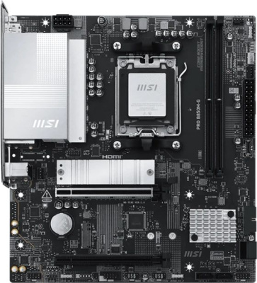 ����������� ����� MSI PRO B850M-G, SocketAM5, AMD B850, mATX, Ret