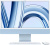 �������� 24" Apple iMac A2874 4.5K, Apple M3 8 core, 8�� 256�� SSD, macOS ����� (MQRC3HN/A)