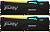 ����������� ������ 64Gb DDR5 6000MHz Kingston Fury Beast RGB KF560C36BBE2AK2-64 2x32Gb KIT