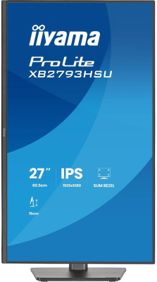 ������� Iiyama 27" ProLite XB2793QSU-B1 2560x1440 IPS LED 1ms 75Hz  ������