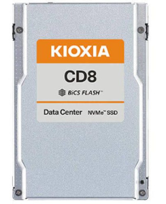 ������������� ���������� SSD KIOXIA Enterprise SSD KCD81VUG3T20  3D TLC NAND, PCIe 4.0 NVMe (x4), W/R 7200/3800, 3 DWPD, MTBF 2.5