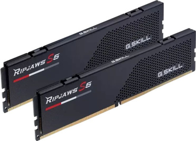 ������ ������ DDR5 G.SKILL RIPJAWS S5 96GB (2x48GB) 6000MHz CL30 (30-36-36-96) 1.35V / F5-6000J3036F48GX2-RS5K / Black