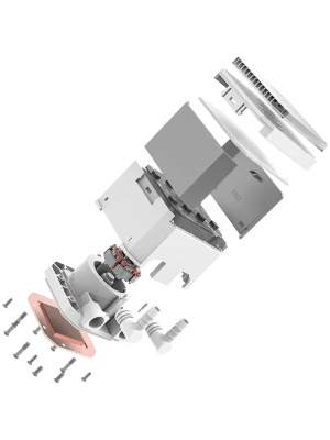 ������� �������� ���������� ID-COOLING DX360 MAX White 350W S_MULTI 4pin PWM 3x12cm Fan ARGB