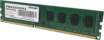  DDR 3 DIMM 4Gb PC12800, 1600Mhz, CL11 PATRIOT Signature PSD34G160081B