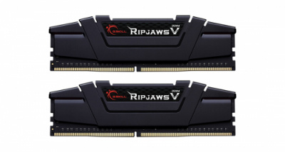 ����������� ������ DDR4 G.SKILL RIPJAWS V 32GB (2x16GB kit) 3600MHz CL16 1.35V CLASSIC BLACK (F4-3600C16D-32GVKC)