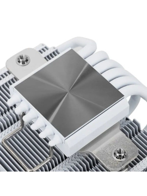 ����� ��� ���������� Thermalright AXP-120 X67 White Argb (4-pin PWM, 52mm, Ni/Cu, 6x6mm, ARGB, 1x120mm, 59CFM, 26.1dBA, 1800RPM, S: 1851/1700/1200/115X, 2011, 2066, AM5/AM4, white)