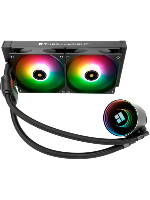 ������� �������� ���������� Thermalright Frozen Notte 240 Black ARGB V2 /23x120mm ARGB PWM Fans / TRFN240BAV2
