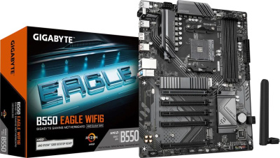   Gigabyte B550 EAGLE WIFI6, SocketAM4, AMD B550, ATX, Ret