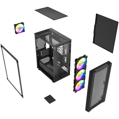 ������ Powercase Mistral Micro EM19 Black  (CMMEM19B-A4)