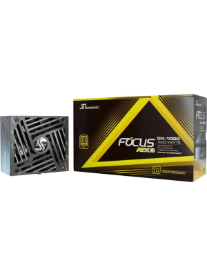 ���� ������� Seasonic FOCUS GX-1000 ATX 3.1 80+ gold (20+4pin) APFC 135mm fan 10xSATA Cab Manag RTL