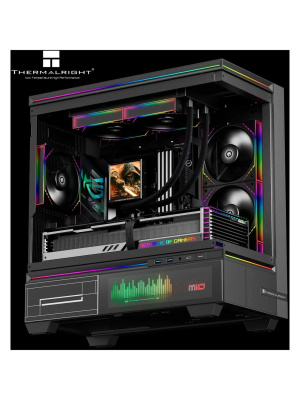 ������� �������� ���������� Thermalright Peerless Vision 240 ARGB Black / 2x120mm ARGB PWM Fans / TRPV240AB