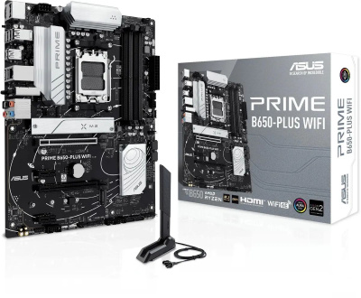   ASUS PRIME B650-PLUS WIFI, SocketAM5, AMD B650, ATX, Ret 90MB1KP0-M0EAY0