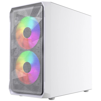 ������ Powercase Mistral Micro A3W ARGB V2, Tempered Glass, 2x 140mm ARGB PWM+1x 120mm ARGB PWM, �����, mATX  (CMMAW-A3-V2)