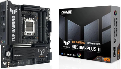 ����������� ����� Asus TUF GAMING B850M-PLUS II, Socket AM5, AMD B850, mATX, Ret