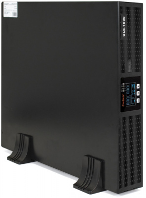 ��� On-line ExeGate PowerExpert ULS-1000.LCD.AVR.C13.USB.RS232.SNMP.2U 1000VA/1000W,  Black