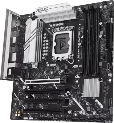 ����������� ����� ASUS B860M MAX GAMING AX, Socket LGA 1851, Intel B860, mATX, Ret