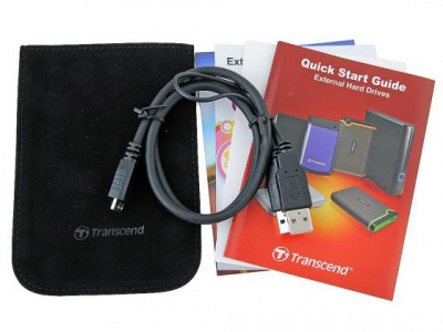 ������� ������� ���� 2.5" USB3.0 1 Tb Transcend StoreJet 25A3 TS1TSJ25A3K ������