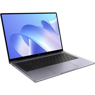 Ноутбук Huawei MateBook 14 KLVL-W56W, 14" (2160x1440) IPS/AMD Ryzen 5 5500U/16ГБ DDR4/512ГБ SSD/Radeon Graphics/Windows 11 Home, серый (53013MNG)
