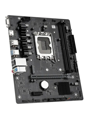 ����������� ����� MAXSUN MS-Challenger H610M-R V2, LGA1700, H610, 2*DDR4, 3*SATA3, 1*M.2, USB 3.2, USB 2.0, 1*PCIEx16, 1*PCIEx1, VGA+HDMI, mATX