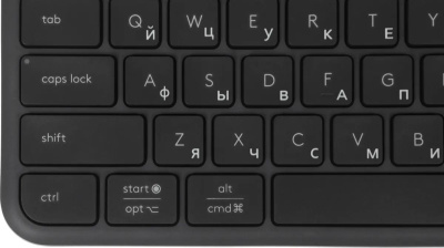 ���������� Logitech K950 ������ USB ������������ BT/Radio slim (920-012434)